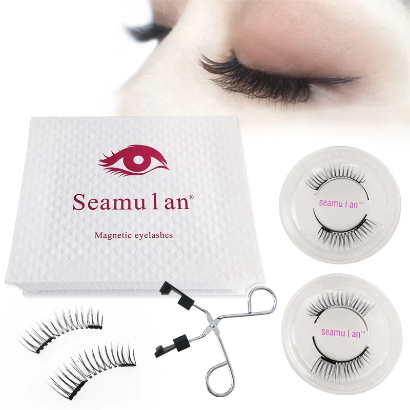 

Magnetic Eyelashes False Stripe Eye Lashes Customized Lash Packaging 3D Multi Layered Natural Long 8 styles