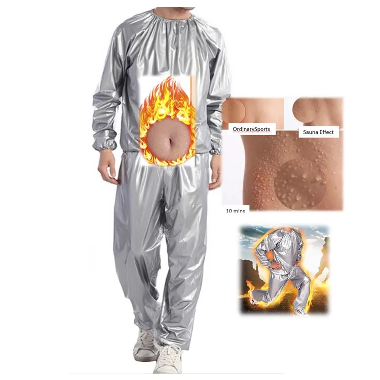 

Whole body sauna suit Fat Burn Bodybuilding Sweating Fitness Workout Weight Loss sauna suit