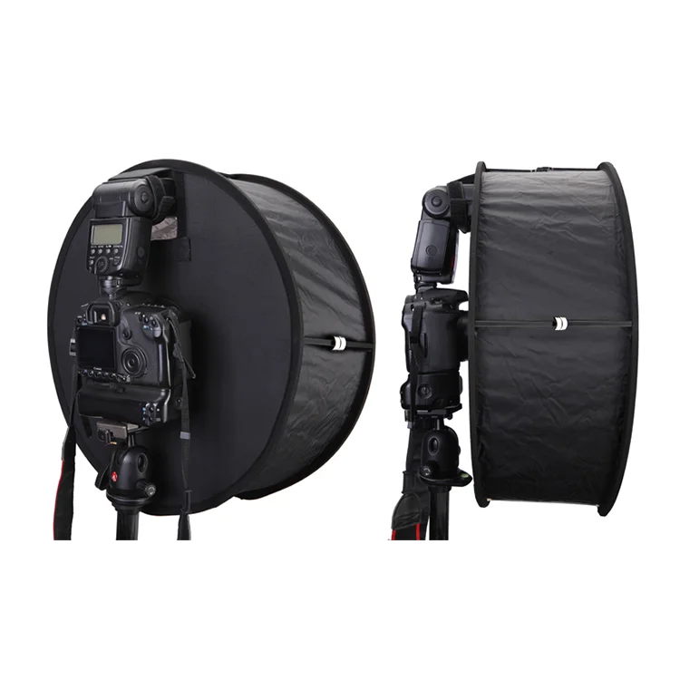 

Photography Lighting Softbox Flash Speedlite Foldable Ring Diffuser Softbox