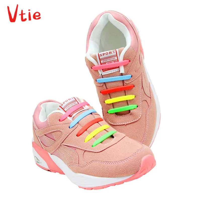 

No Tie Shoelaces Kids Adults - Multicolor Fashion Sports Wholesale Shoelaces - Fits Most Types Shoes - Sneaker Boots