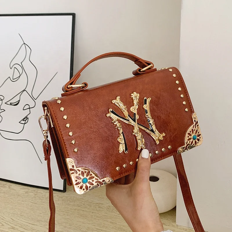 

china handbags supplier ladies crossbody messenger purse women new purse shoulder bags handbags pu leather vintage tote bag