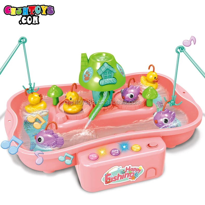 電気かわいい釣りおもちゃ音楽水釣りゲームゴムアヒル磁気教育おもちゃ Buy 釣りのおもちゃ 電気釣りゲーム 教育玩具子供のため Product On Alibaba Com