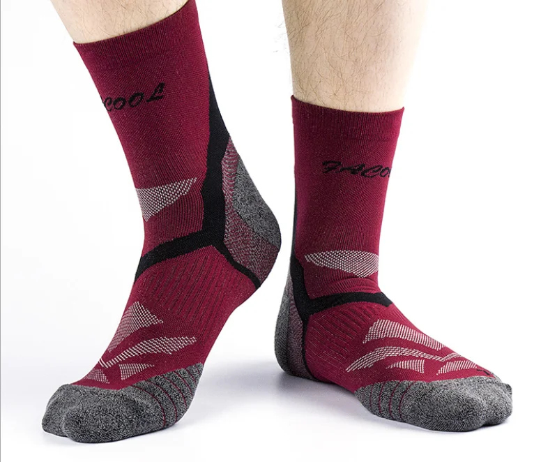 

20204 High Quality terry Cushioned Elite Performance Crew sports Socks