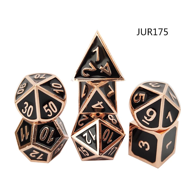 
Zinc alloy promotion gift sets custom 20 sided dice printed with colors manufacturer direct for sale 