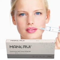 

High quality hyaluronate acid dermal filler using lip filler injections