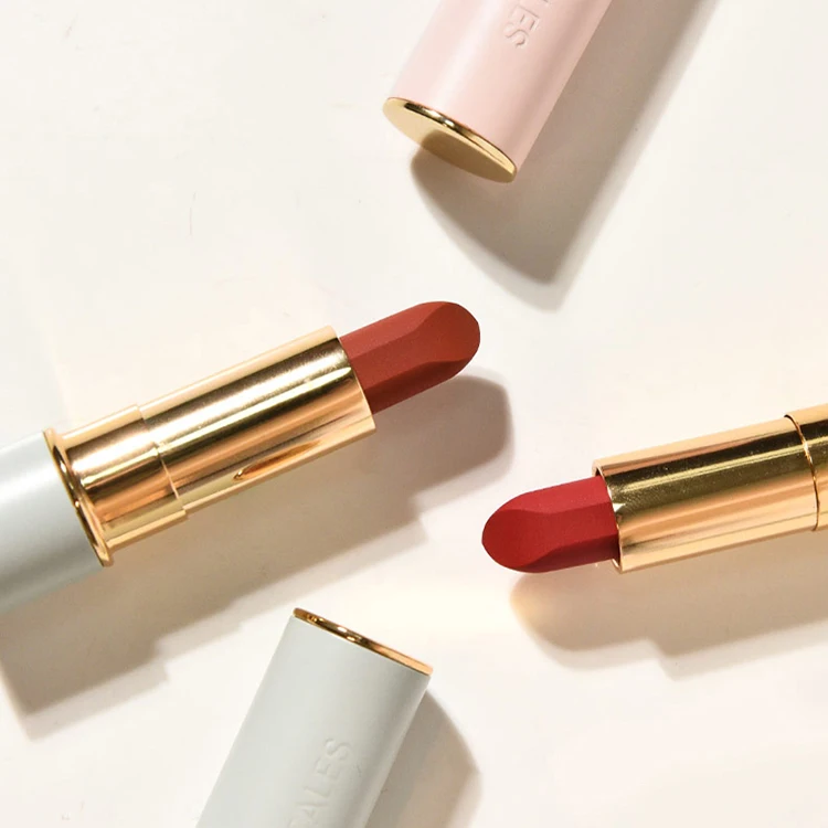 

Wholesale cosmetics long lasting waterproof red matte lipstick private label