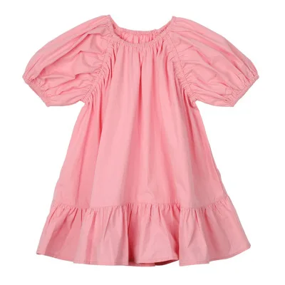 

New Style Girls Dress Cotton Fashion Summer Ruffles Girls Dresses