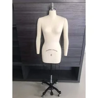 

Euro-American Ladies Professional Dress Form Tailoring Mannequin With Collapsible Shoulders & Skirt Expansion Framework