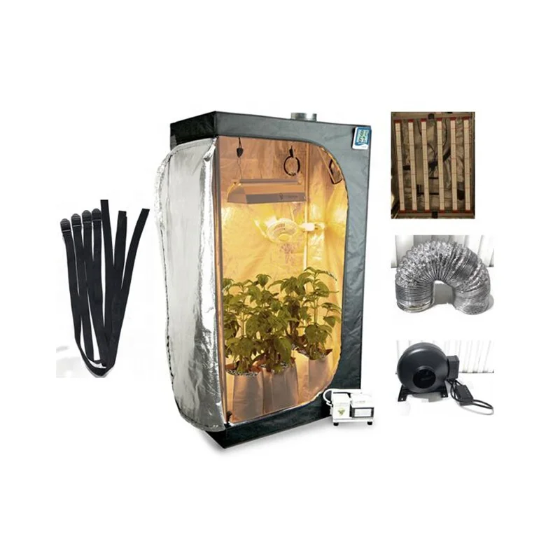 

Portable plant grow tent wholesale price grow box excellent quality grow tent for hemp, Black