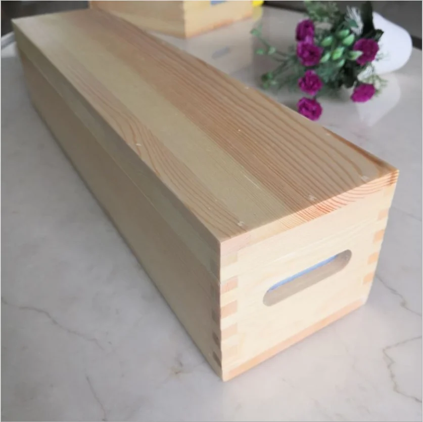 5 Pound Extra Large Silicone Soap Loaf Mold With Wooden Box And Lid