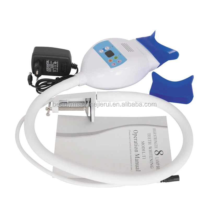 

Teeth Bleaching System Mobile Floor Beauty Teeth Whitening Light Led For Salon Use, Blue white