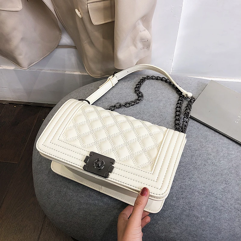 

Fashion Style Pure Ladies Shoulder Bags Wholesale Girls Handbags Simple Strap Women Bags, Black,red,brown and customzied