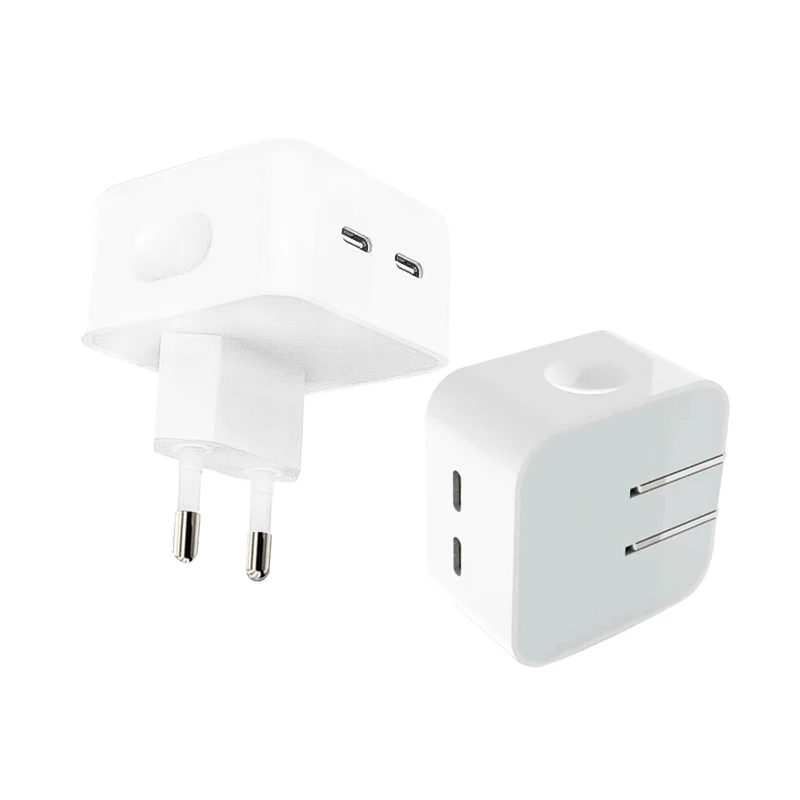

OEM EU US Plug Usb Type c 35w Plug PD Wall Charger usb-c Power Adapters For iPhone13 max 14 Fast Travel phone Charger Adapter