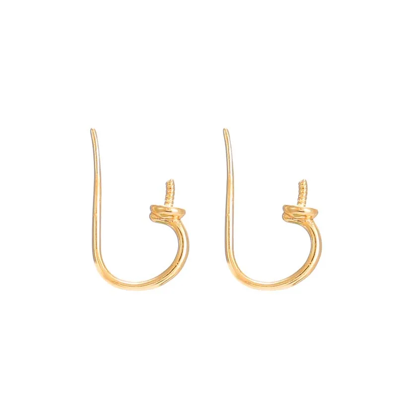 

Brass French Hook Gold Plated Hypoallergenic Nickel Free Earring Ear Hook Diy Jewelry Making