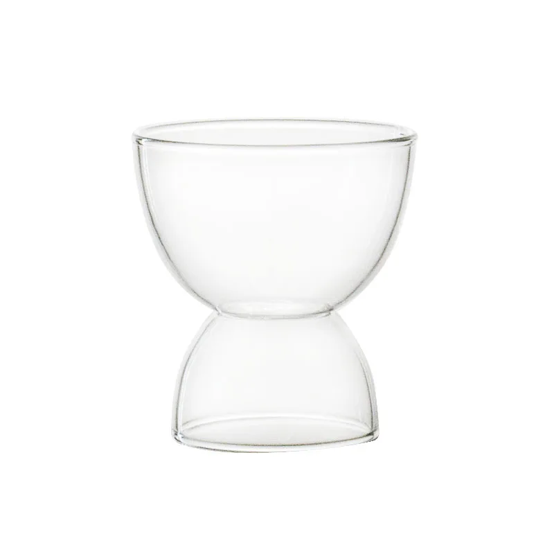 

200ml double ends Heat resistant glass salad bowl