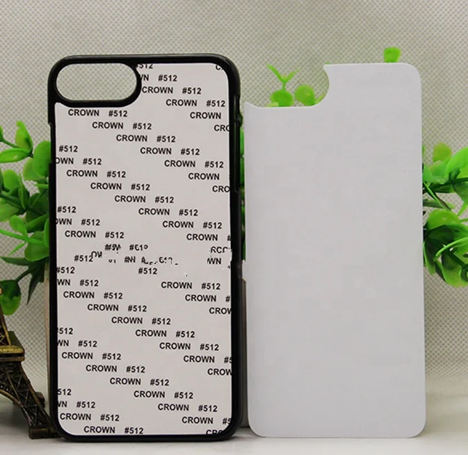 

20 PCS/Lot PC Aluminum Sheet Sublimation Phone Case Blanks for Iphone 6/6s/6 plus/7/7s/7 plus Cases Sublimation Printing, Black/white/clear