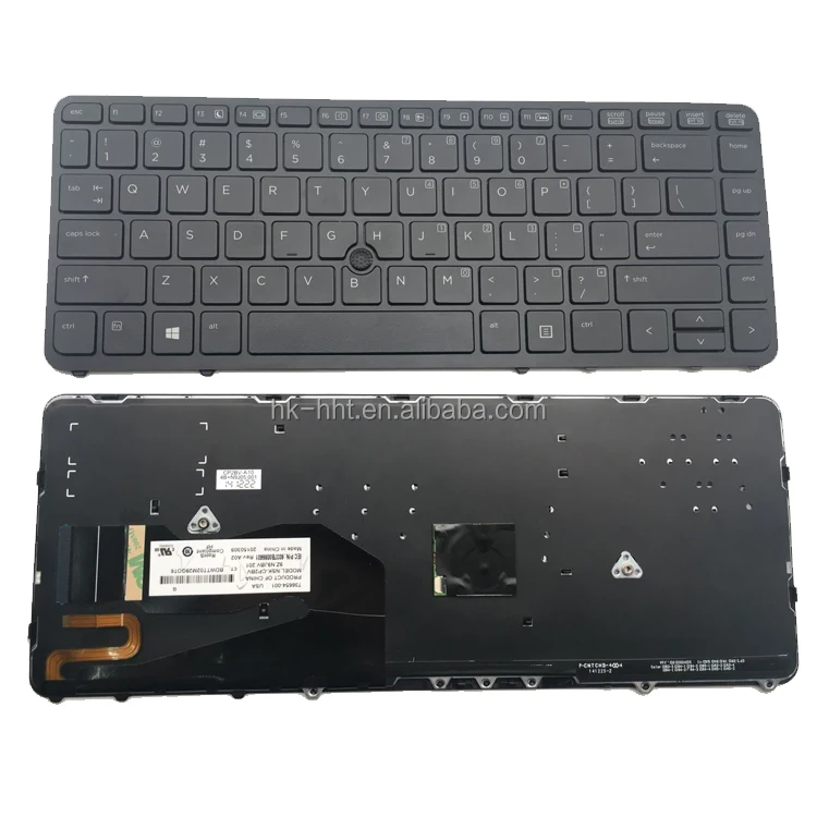 

HK-HHT laptop keyboard replacement for hp 840 G1 keyboard with pointer with backlight laptop keyboard protector