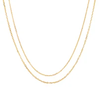 

14K Solid Gold jewelry real yellow pure gold chain necklace for woman