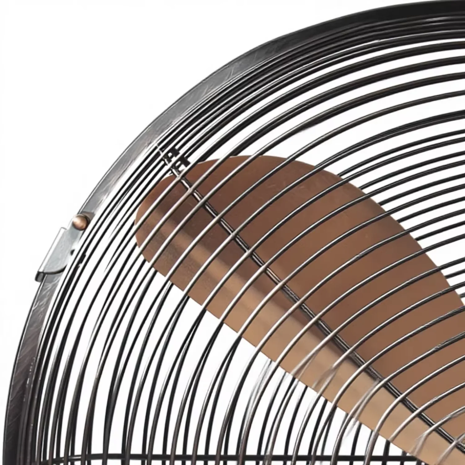 Table Fan, 10-inch, 4-Aluminum-Blade, 3-Speed, Copper - detail 10
