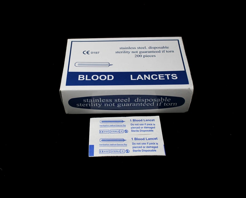 Disposable Medical Lancet Stainless Steel Blood Lancet - Buy Stainless ...