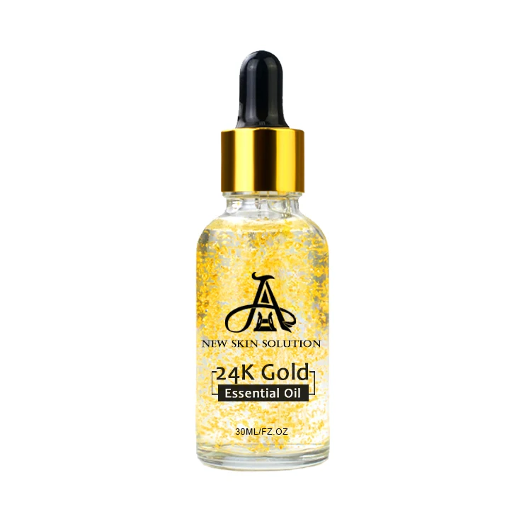 

Organic Moisturizing Anti Aging Collagen Hyaluronic Acid Gold 24k Serum for Face Fine Lines