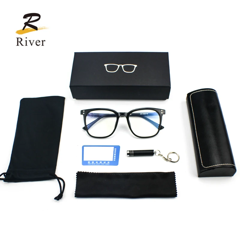 

Cheap Custom Logo Stock Computer Blue Light Blocking Eyeglasses Set, Custom colors