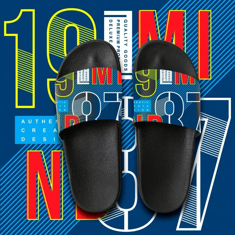 

Custom Sandal Slides House Indoor Slippers,Slides Mens Printed Slippers,Screen Printing Slipper Printer Men Slide Sandals