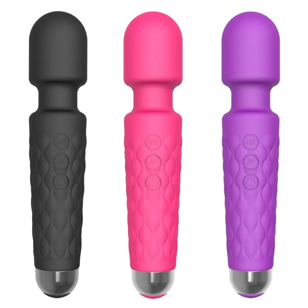 

Adult Vibrator Sex Toy 20 Speeds Powerful Handheld Wand Massager Vibrator with Strong Vibration