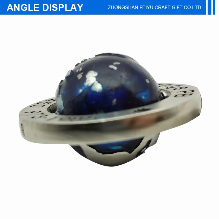 
Zinc Alloy Waist Hanging Ball Spinner Pendant Keychain 