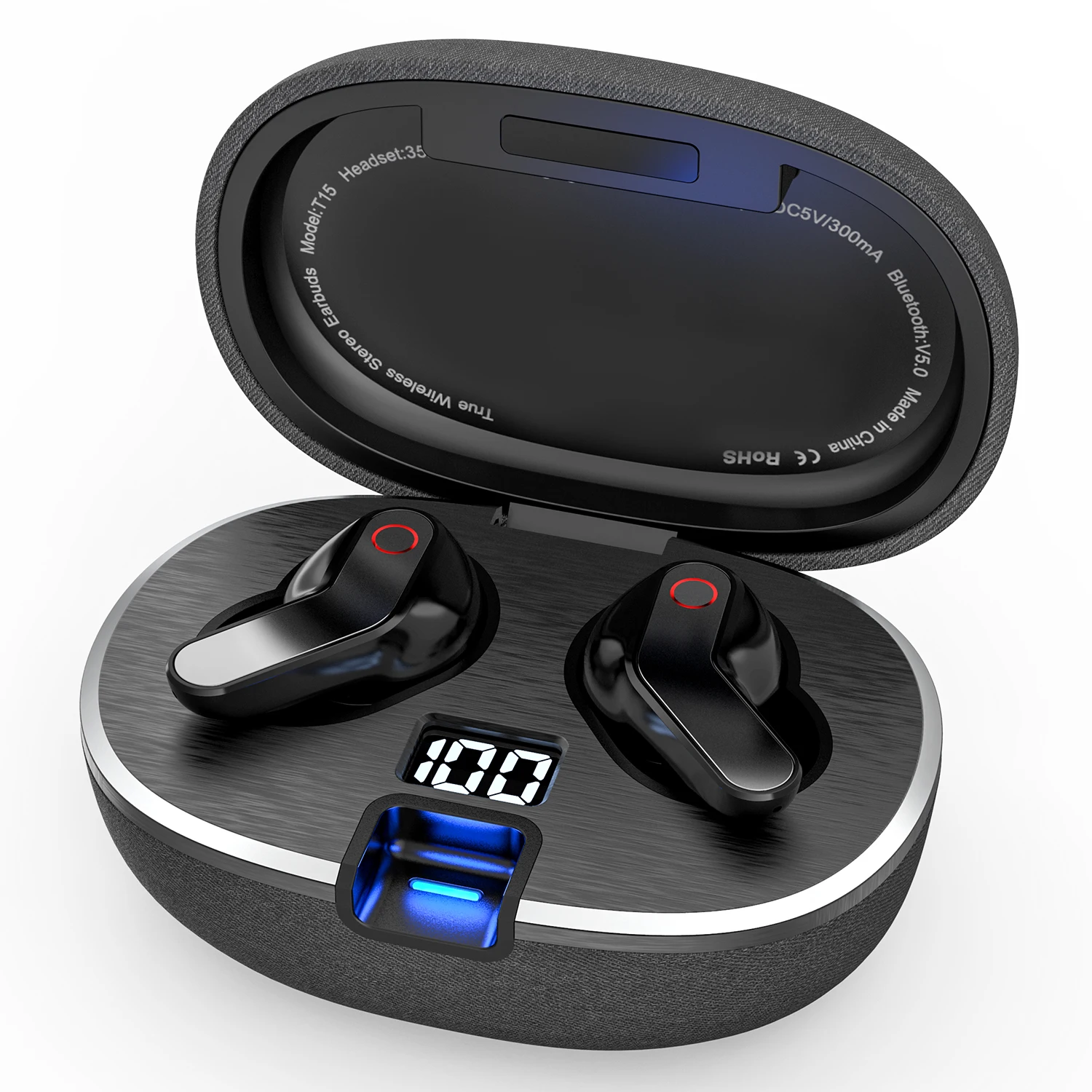 

ONIKUMA T15 BT 5.0 TWS Earbuds True Wireless Stereo Noise Cancelling Smart In-ear Earphone