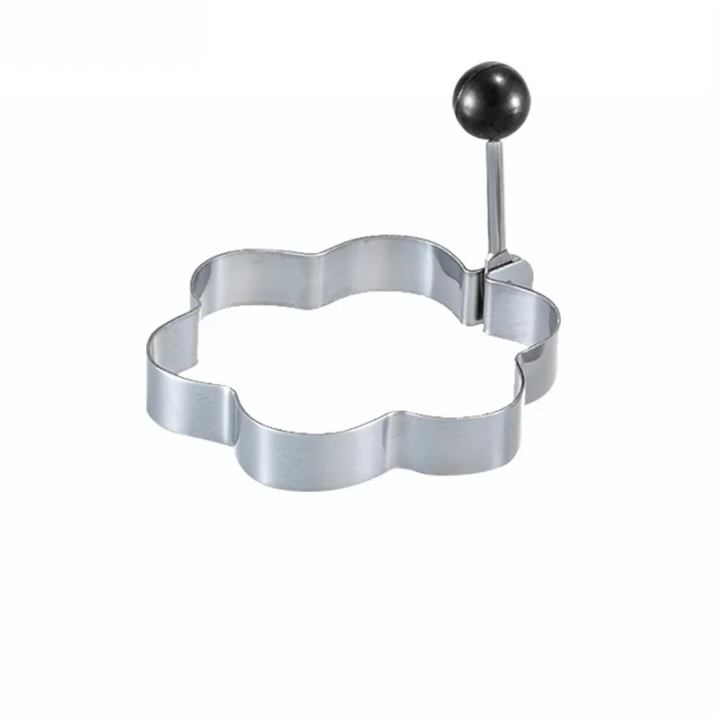 

Stainless Steel Egg Frying Rings Mold Kitchen Cooking Tools Fried Egg Shaper Omelette Mold, Silver