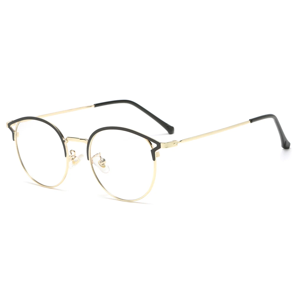 

THREE HIPPOS 2021 Brass Stainless Perscrition Men Vendor Round Cycling Metal Manufactuer Teens Wholesale Eye Glasses Frames