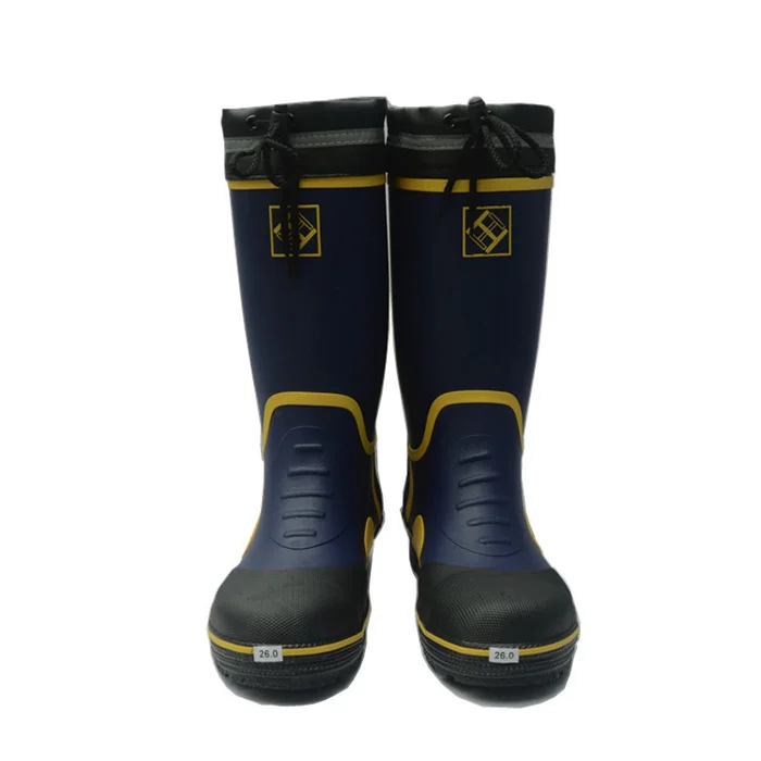 

Foot Protection Rubber Steel Toe Anti Smashing Puncture Waterproof Safety Boot
