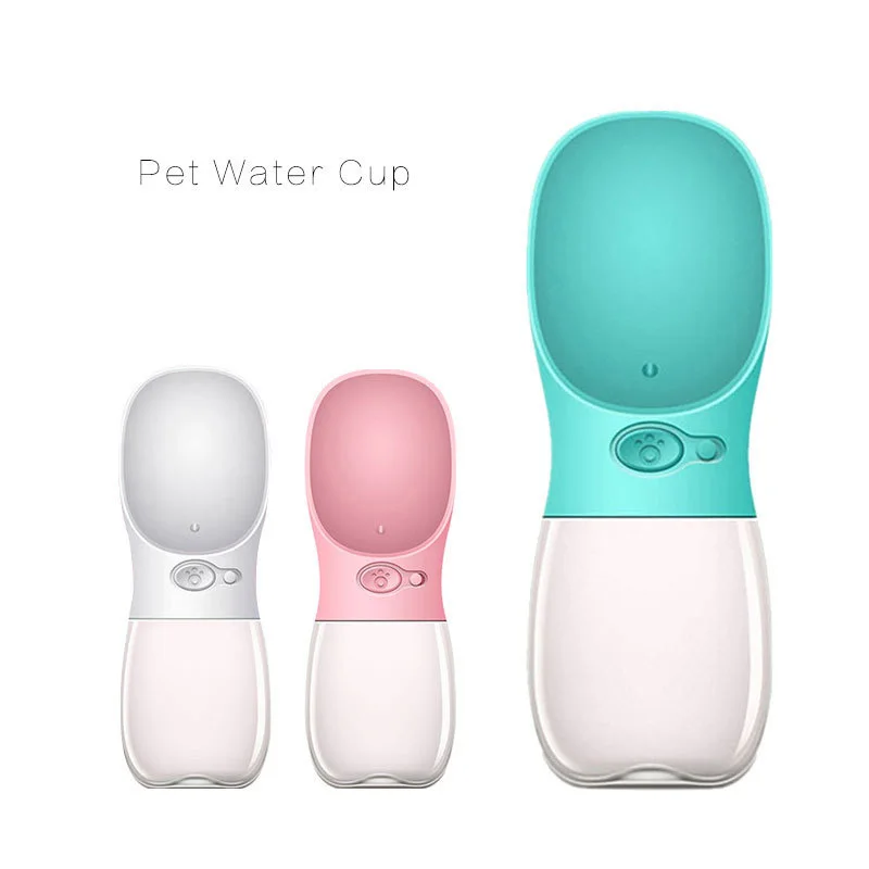 

Pet accompanying Cup Dog Drinking for Dogs Outdoor Travel Portable Plastic Pet Water Bottle