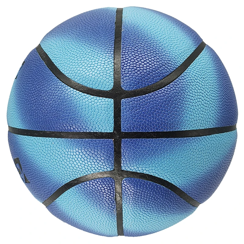 

Baloncesto High Quality Cool Fashion Gradient Blue Basketball Size 7 for Outdoor Playing, Colorful