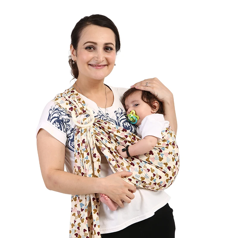 

Carry Baby Sling Ring Carrier Wrap Kids Slings for Newborn