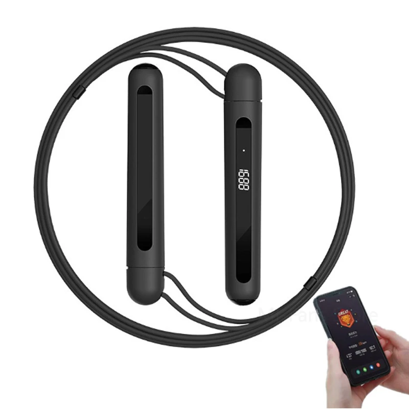 

Newest Xiaomi mijia YUNMAI Smart Training Skipping Rope APP Data Record USB Rechargeable Adjustable Wear Resistant Rope Jumping