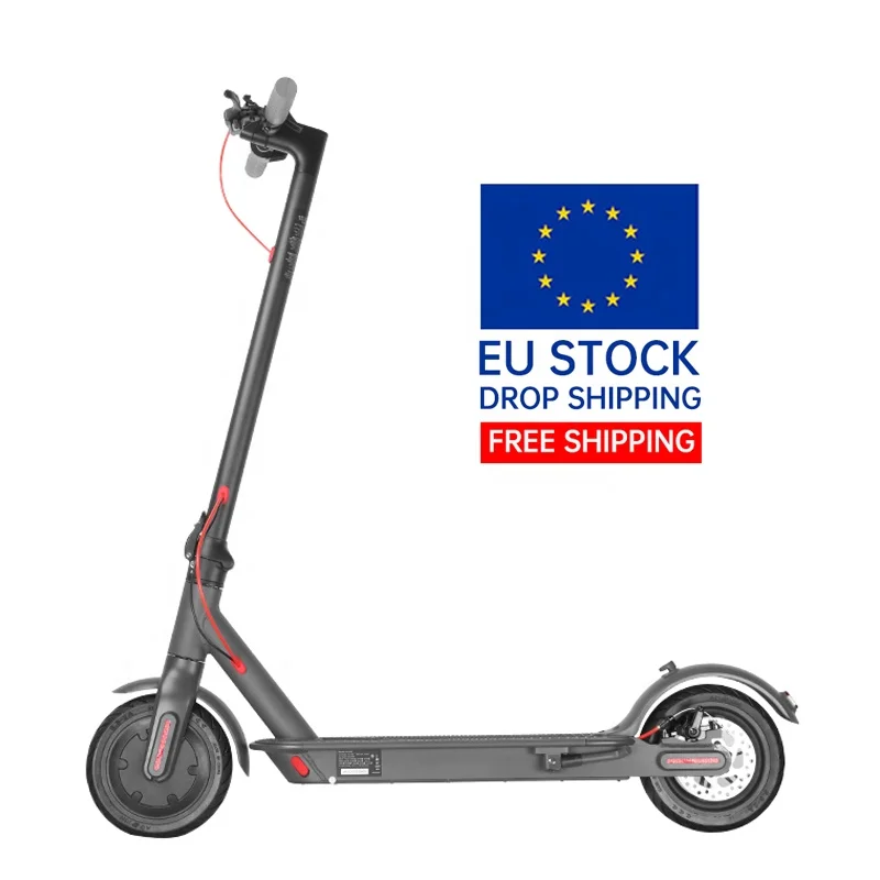 

Germany EU Warehouse Free Shipping 8.5 inch 350W Sample Available Electric Scooter Adult, Black, white