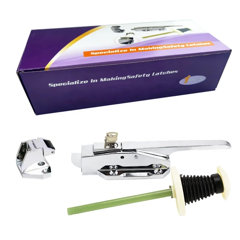 CX-1178/CX-1178S Sturdy High Pressure Die-Cast Zinc Cold Room Door Safety Latch Ambidextrous Design for Easy Installation
