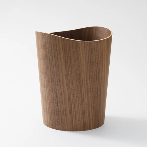 

Garbage Bin Nordic Japanese Wooden Trash Can Home Storage Bucket Hotel Living Room Office Waste Basket Garbage Cans, As photo
