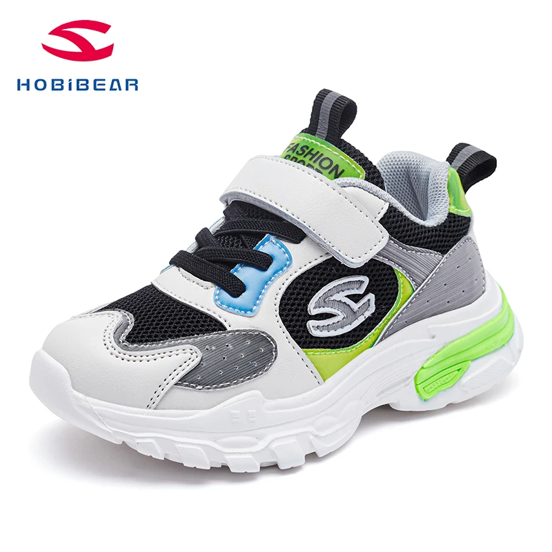 

Hobibear 2021 White Sneaker for Kids Casual Chunky Shoes Boys Outdoor Sneakers School Unisex Kids Street Sneakers for Boys, Pink,black