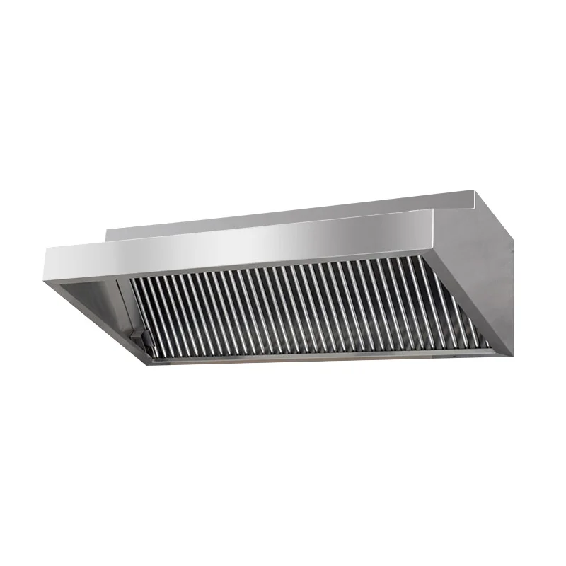 
Wall Mounted Commercial Range Hood 304 Stainless Steel for Kitchen 