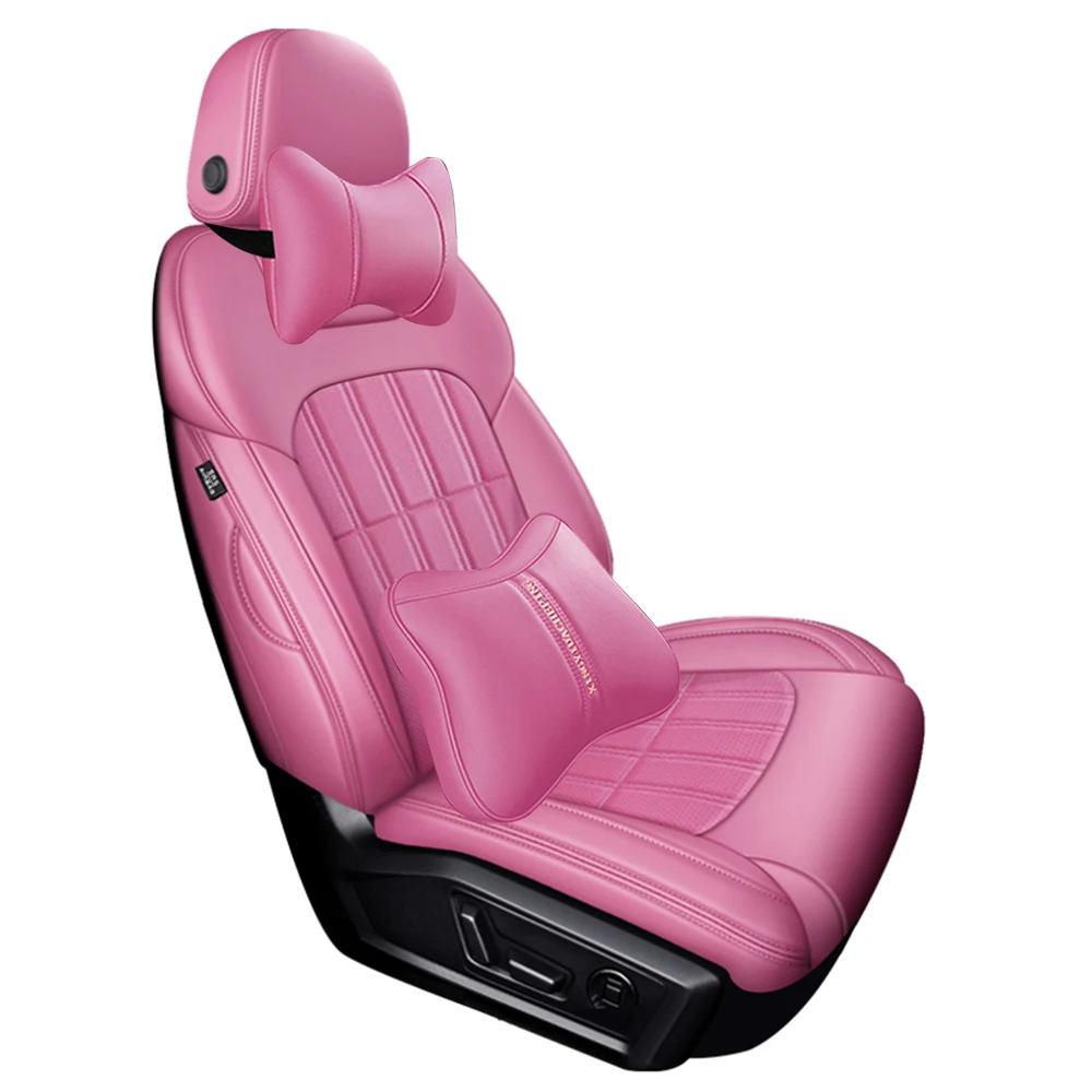 

Muchkey Luxury Leather Car Seat Cover Front Rear Car Seat Cushion Cover for Audi A6 A5 A3 A1 S5 R8 Q7 A7 A8 TT 100