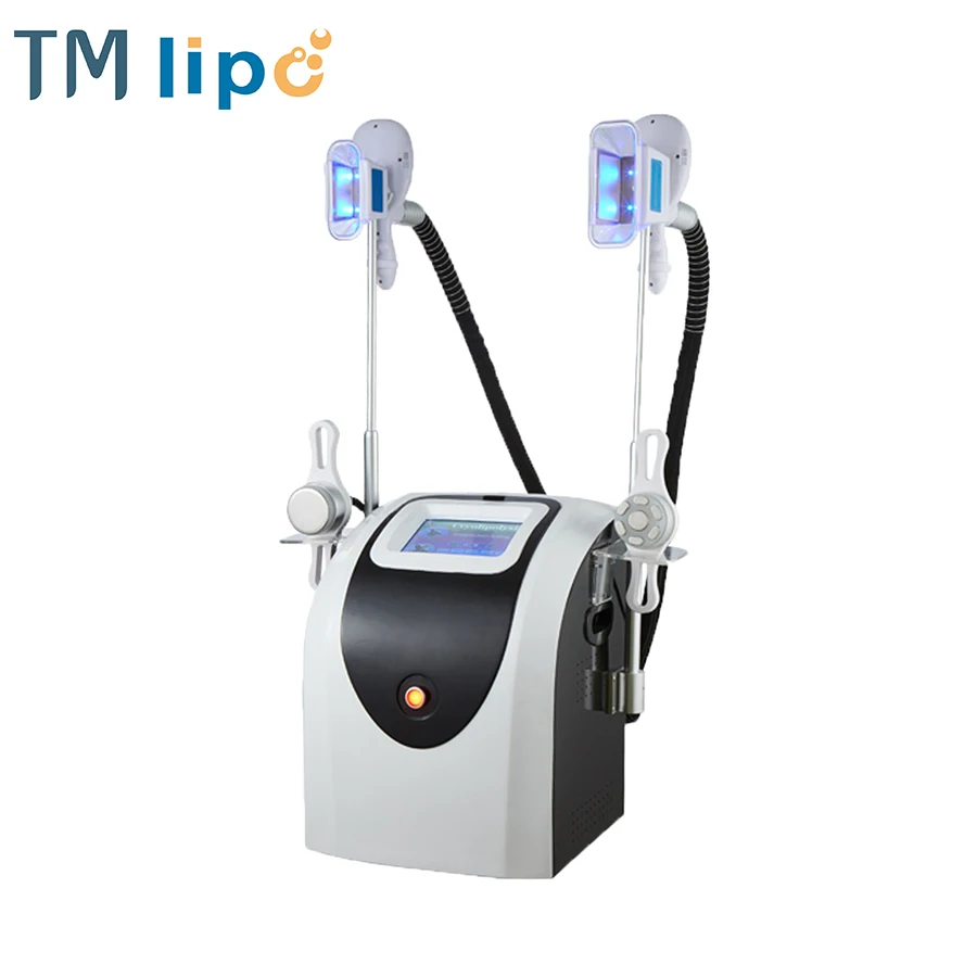 

high quality fat freezing multifunctional cavitation rf vacuum cryolipolysis body slimming machine TM-908D