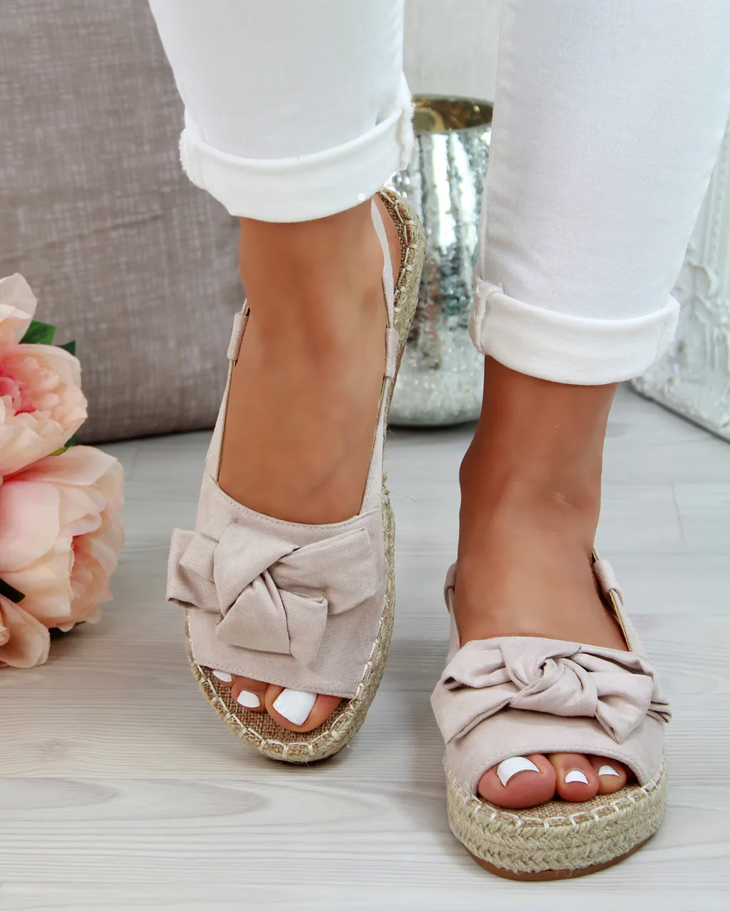 

New thick-soled fish mouth women's shoes buckle sandals large size bow-knot women's sandals summer spot