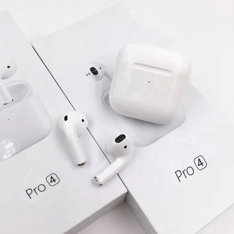 

top-selling TWS PRO 4 BT5.0 Siri Earphone touch-controlled Earphone Wireless Earphone Pro4 TWS, White