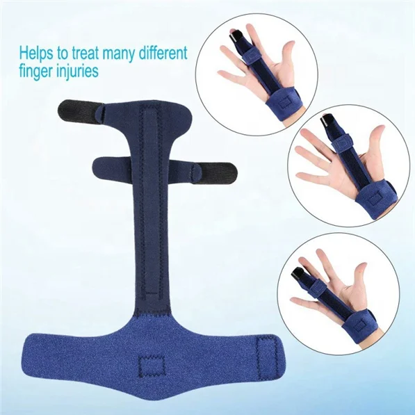 

Custom Logo Dip Joint Best Splint for Mallet Finger, Blue/custom color