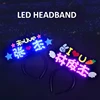 Cheap Party Cheer Custom Print Light Headband Kpop Concert Cheering Items LED Glow Headband Kpop Fan Meeting Light Band LED