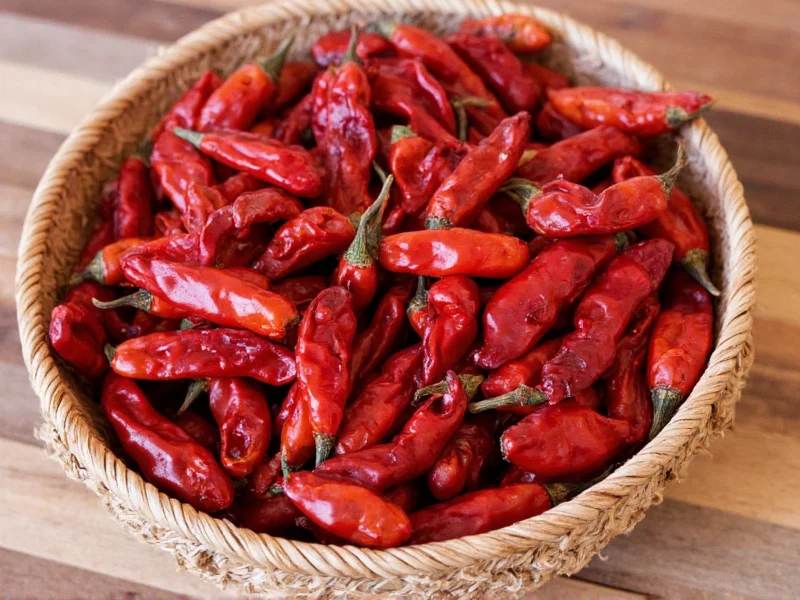Dried Arbol Chili Peppers: Heat, Uses & Storage Guide
