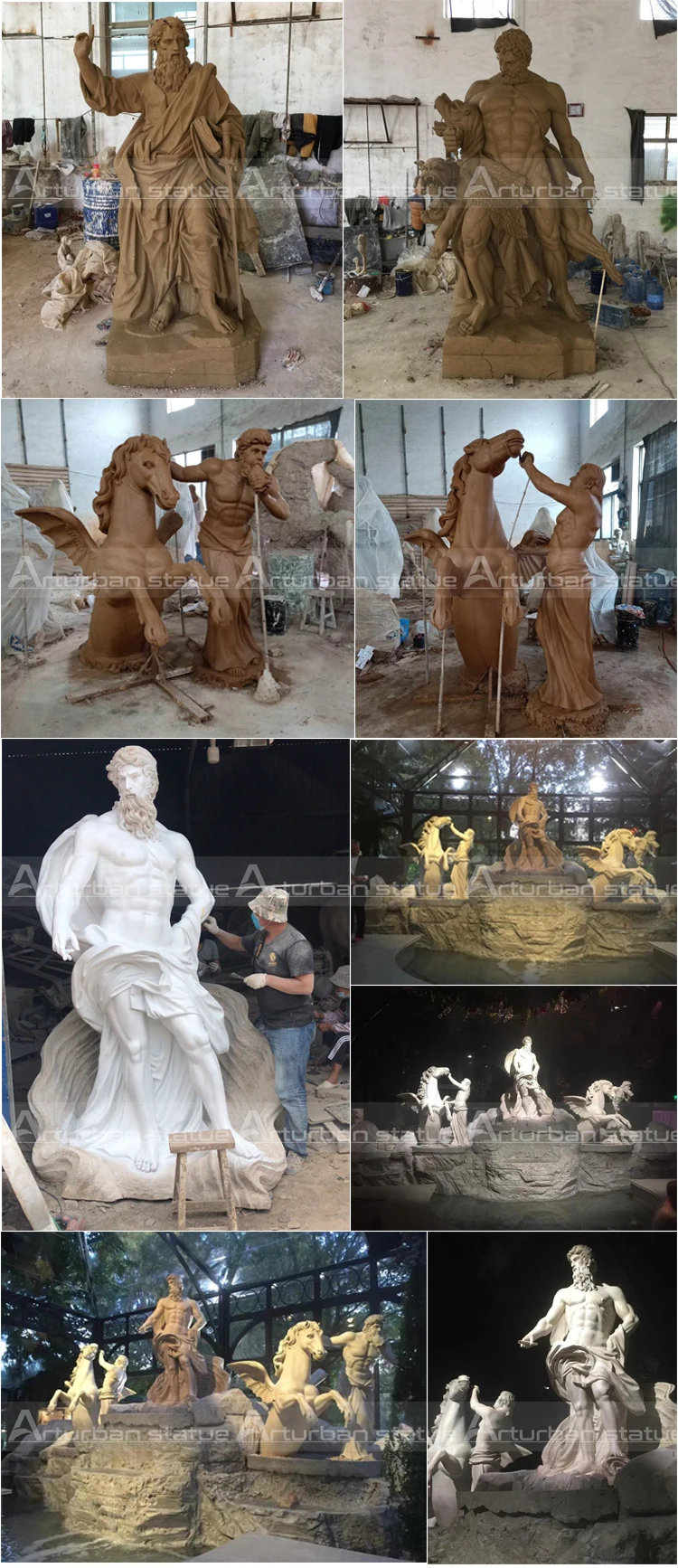 lady statue playing guitar